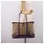 Borsa Tote GUCCI GG Canvas Beige Gold 282325 Auth 204828 D'oro - vista 23