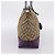 Borsa Tote GUCCI GG Canvas Beige Gold 282325 Auth 204828 D'oro - vista 3