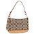 Borsa Coach Signature Canvas Beige Silver Auth ar14259A Argento