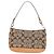 Borsa Coach Signature Canvas Beige Silver Auth ar14259A Argento - vista 13