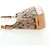 Borsa Coach Signature Canvas Beige Silver Auth ar14259A Argento - vista 3
