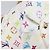 Borsa Tote LOUIS VUITTON Monogram Multicolor Annie GM White M40303 LV Auth 203647 Bianco - vista 10