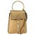 Chloé Borsa a Tracolla Chloe Fay Camoscio Beige Tono Oro Auth 201285
