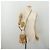Chloé Borsa a Tracolla Chloe Fay Camoscio Beige Tono Oro Auth 201285 - vista 24