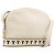 Autre Marque Borsa a tracolla SAINT LAURENT in pelle beige e oro Auth 201477 D'oro
