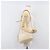 Autre Marque Borsa a tracolla SAINT LAURENT in pelle beige e oro Auth 201477 D'oro - vista 27