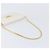 Bolsa de Ombro com Corrente GUCCI em Couro Branco Ouro Auth 204318 Dourado - vista 7