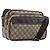 Borsa a tracolla GUCCI GG Supreme PVC Beige Silver 114531 Auth BA15711 Argento