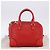 Borsa a mano LOEWE in pelle 2way rossa tono oro Auth ka6204V Rosso - vista 12
