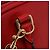 Borsa a mano LOEWE in pelle 2way rossa tono oro Auth ka6204V Rosso - vista 16