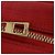 Borsa a mano LOEWE in pelle 2way rossa tono oro Auth ka6204V Rosso - vista 29
