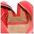 Borsa a mano LOEWE in pelle 2way rossa tono oro Auth ka6204V Rosso - vista 31