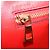 Borsa a mano LOEWE in pelle 2way rossa tono oro Auth ka6204V Rosso - vista 33