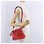 Borsa a mano LOEWE in pelle 2way rossa tono oro Auth ka6204V Rosso - vista 35
