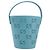 Borsa per bambini GUCCI in gomma Turquoise Blue 723051 Auth 202697M Turchese