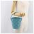 Borsa per bambini GUCCI in gomma Turquoise Blue 723051 Auth 202697M Turchese - vista 21