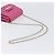 Borsa a Tracolla con Catena Jimmy Choo Pelle Rosa Tono Oro Auth 204657A - vista 7