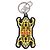 LOUIS VUITTON LV MADE Porte Cles Tiger Charm Leather Yellow MP3221 Auth ar14222M Silber Gelb - Ansicht 2