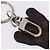 LOUIS VUITTON LV MADE Porte Cles Tiger Charm Leather Yellow MP3221 Auth ar14222M Silber Gelb - Ansicht 9