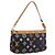 LOUIS VUITTON Monogram Multicolor Pochette Accessoires M92648 Auth 204780SAV Schwarz