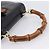 Borsa a mano GUCCI Bamboo in pelle nera e oro 000 1364 0633 Auth 201509A Nero D'oro - vista 7