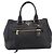 Bolsa PRADA em couro 2way Preta Dourada BN2793 Auth am12660V Preto Dourado - vista 13
