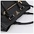 Bolsa PRADA em couro 2way Preta Dourada BN2793 Auth am12660V Preto Dourado - vista 6