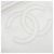 Borsa a mano CHANEL COCO Mark Wood Pelle Caviar White Gold CC Auth 201487V Bianco D'oro - vista 17