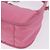 Bolsa de mão PRADA Nylon Pink Silver Auth 204035V Prata Rosa - vista 17