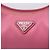 Bolsa de mão PRADA Nylon Pink Silver Auth 204035V Prata Rosa - vista 22
