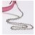 Bolsa de mão PRADA Nylon Pink Silver Auth 204035V Prata Rosa - vista 9