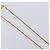 Collier GIVENCHY Metal Ensemble de 4 Doré Auth SW2854 - vue 10