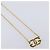 Collier GIVENCHY Metal Ensemble de 4 Doré Auth SW2854 - vue 24