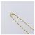 Collier GIVENCHY Metal Ensemble de 4 Doré Auth SW2854 - vue 26