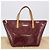 LOUIS VUITTON Monogram Vernis Bellevue PM Hand Bag Violet M93584 LV Auth 204368V Porpora - vista 12