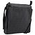 Borsa a tracolla FENDI Zucca Canvas PVC Nero Argento Auth 204826A