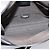 Borsa a tracolla FENDI Zucca Canvas PVC Nero Argento Auth 204826A - vista 11
