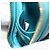 Miu Miu Matelasse Neck Mini Pouch Leather Green Gold Tone Auth 167613M Verde - vista 10