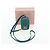 Miu Miu Matelasse Neck Mini Pouch Leather Green Gold Tone Auth 167613M Verde - vista 12