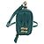 Miu Miu Matelasse Neck Mini Pouch Leather Green Gold Tone Auth 167613M Verde - vista 13