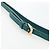 Miu Miu Matelasse Neck Mini Pouch Leather Green Gold Tone Auth 167613M Verde - vista 14
