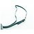 Miu Miu Matelasse Neck Mini Pouch Leather Green Gold Tone Auth 167613M Verde - vista 15