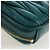 Miu Miu Matelasse Neck Mini Pouch Leather Green Gold Tone Auth 167613M Verde - vista 18