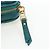 Miu Miu Matelasse Neck Mini Pouch Leather Green Gold Tone Auth 167613M Verde - vista 21