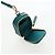 Miu Miu Matelasse Neck Mini Pouch Leather Green Gold Tone Auth 167613M Verde - vista 22