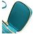Miu Miu Matelasse Neck Mini Pouch Leather Green Gold Tone Auth 167613M Verde - vista 25
