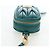 Miu Miu Matelasse Neck Mini Pouch Leather Green Gold Tone Auth 167613M Verde - vista 6