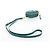 Miu Miu Matelasse Neck Mini Pouch Leather Green Gold Tone Auth 167613M Verde - vista 7