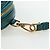 Miu Miu Matelasse Neck Mini Pouch Leather Green Gold Tone Auth 167613M Verde - vista 8