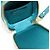 Miu Miu Matelasse Neck Mini Pouch Leather Green Gold Tone Auth 167613M Verde - vista 9